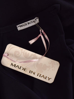Made in Italy Kjole - S / Blå / Kvinde - SassyLAB Secondhand