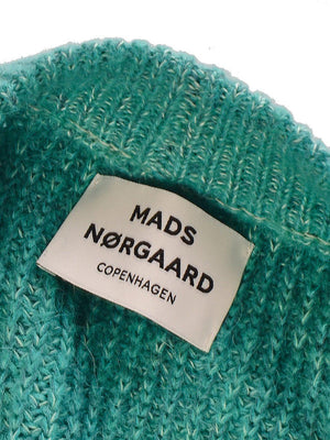 Mads Nørgaard Cardigan - XS / Grøn / Kvinde - SassyLAB Secondhand