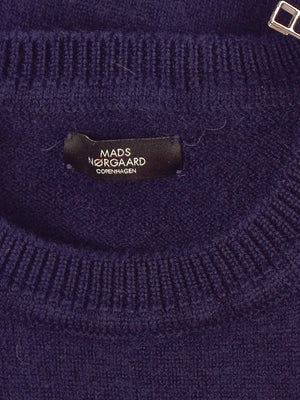 Mads Nørgaard Sweater - L / Blå / Kvinde - SassyLAB Secondhand