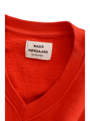 Mads Nørgaard Sweatshirt - L / Rød / Kvinde - SassyLAB Secondhand