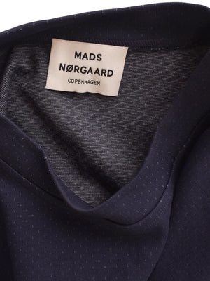 Mads Nørgaard T-Shirt - M / Blå / Kvinde - SassyLAB Secondhand