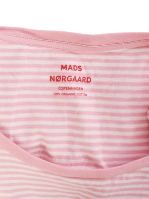 Mads Nørgaard T-Shirt - M / Pink / Kvinde - SassyLAB Secondhand