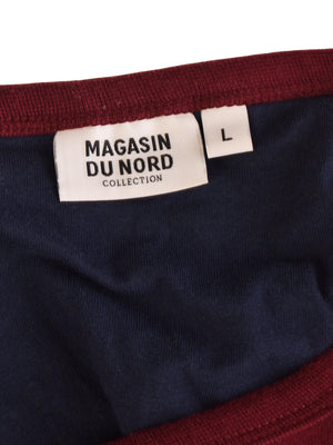 Magain Du Nord Bluse - L / Rød / Mand - SassyLAB Secondhand