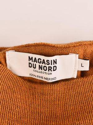 Magasin Du Nord Sweater - L / Orange / Unisex - SassyLAB Secondhand
