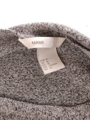 Mama H&M Bluse - M / Grå / Kvinde - SassyLAB Secondhand