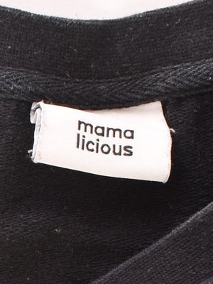 Mamalicious Sweatshirt - S / Sort / Kvinde - SassyLAB Secondhand