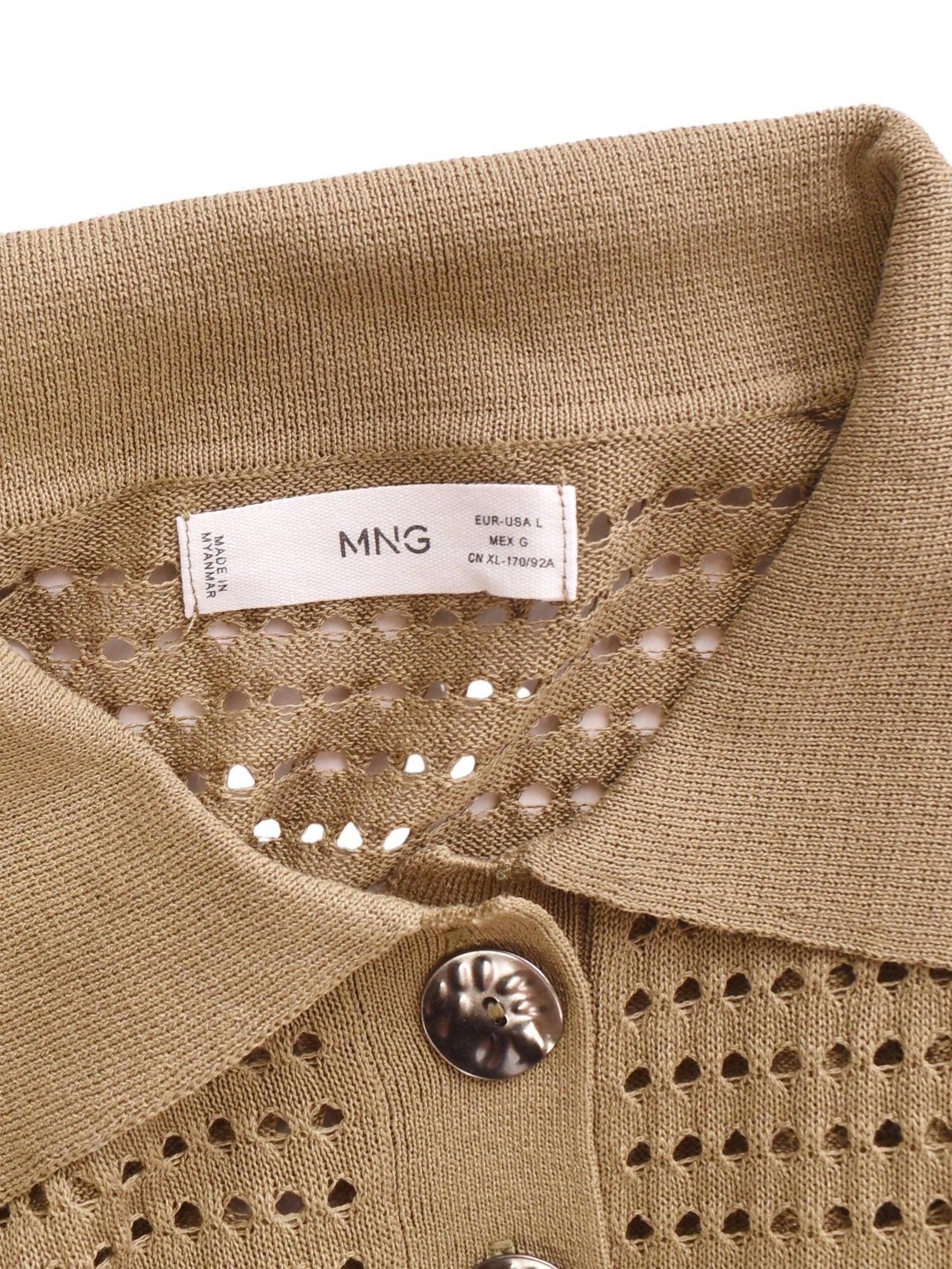 Mango Polo - L / Grøn / Kvinde - SassyLAB Secondhand