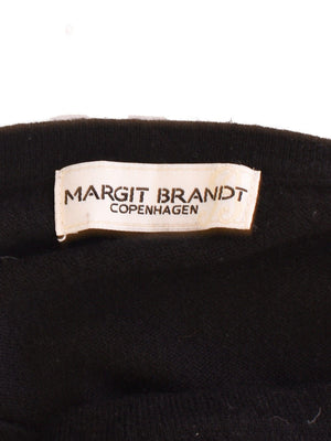 Margit Brandt Sweater - XL / Sort / Kvinde - SassyLAB Secondhand