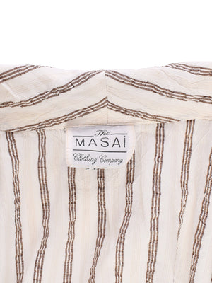 Masai Skjorte - M / Hvid / Kvinde - SassyLAB Secondhand