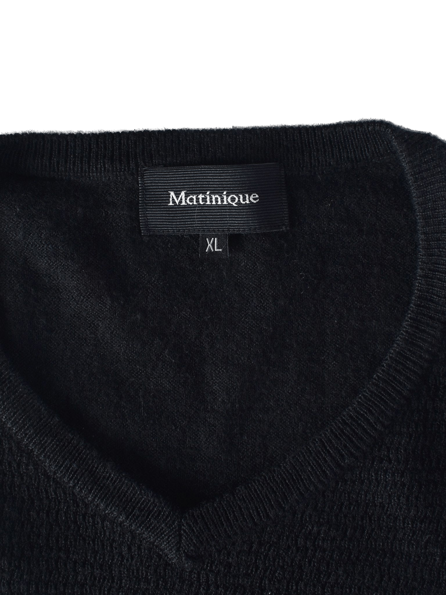 Matinique Pullover - XL / Sort / Mand - SassyLAB Secondhand