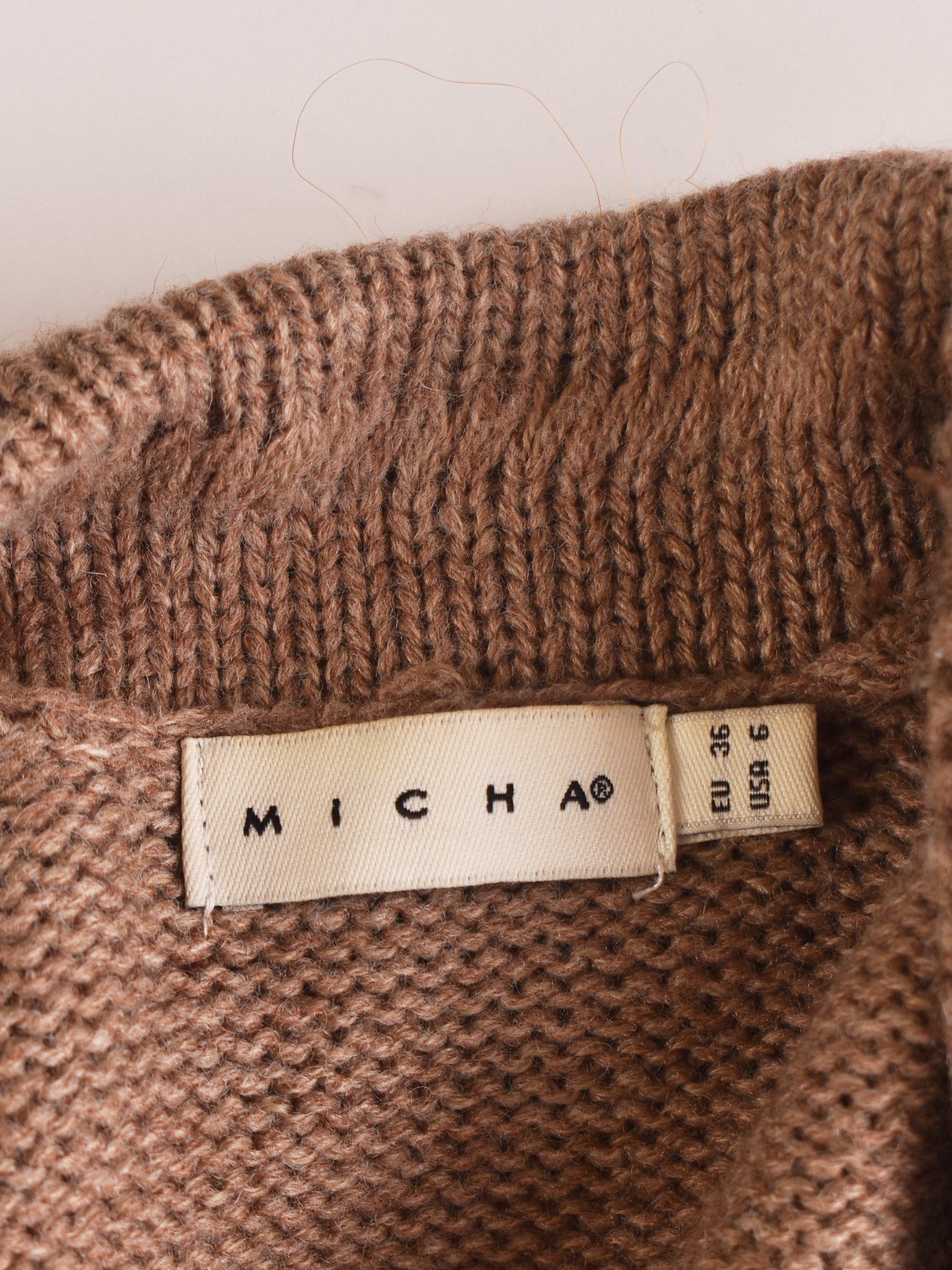 Micha Cardigan - 36 / Brun / Kvinde - SassyLAB Secondhand