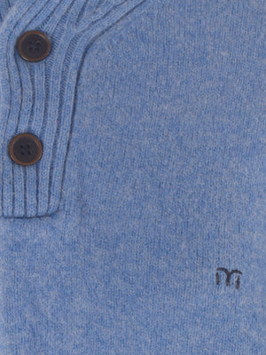 Milano Sweater - M / Blå / Kvinde - SassyLAB Secondhand