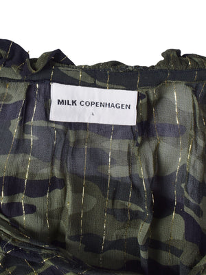 Milk Copenhagen 2-delt sæt - L / Army / Kvinde - SassyLAB Secondhand
