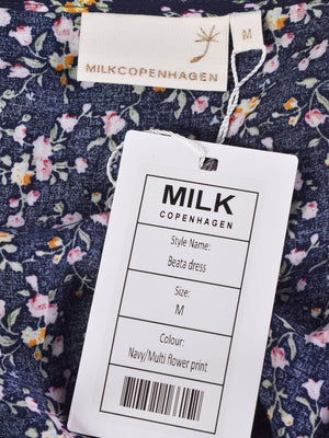 Milk Copenhagen Kjole - M / Blomstret / Kvinde - SassyLAB Secondhand