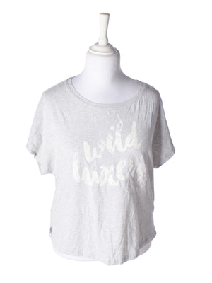 Milk Copenhagen T-Shirt - L / Grå / Kvinde - SassyLAB Secondhand