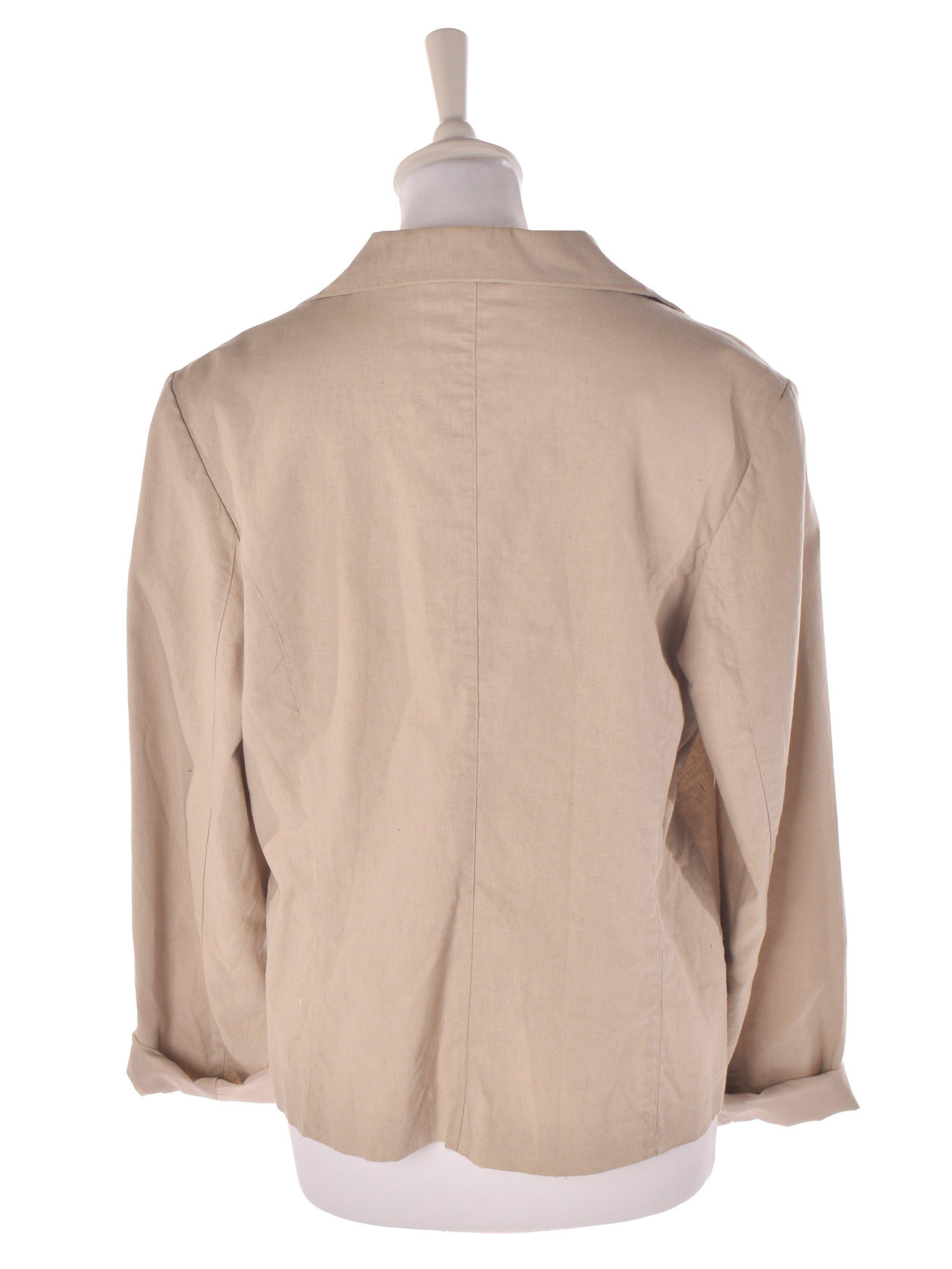 milla Blazer - 40 / Beige / Kvinde - SassyLAB Secondhand