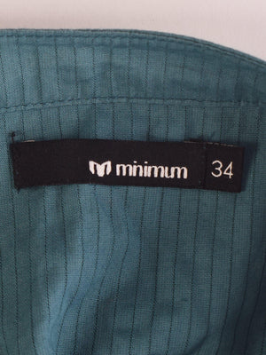 Minimum T-Shirt - 34 / Blå / Kvinde - SassyLAB Secondhand