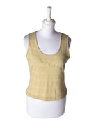 Minus Top - M / Guld / Kvinde - SassyLAB Secondhand