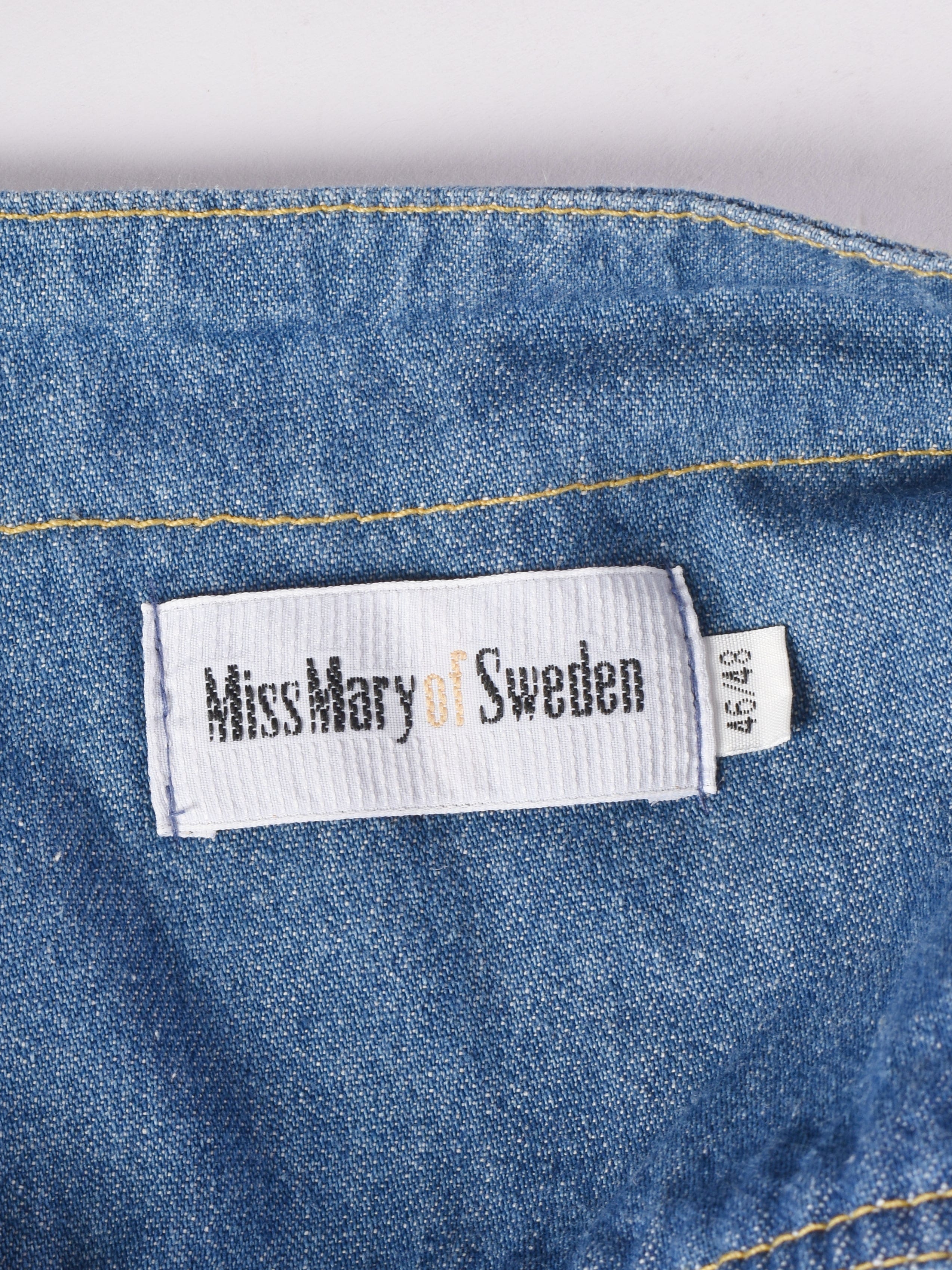 Miss Mary of Sweden Skjorte - XXL / Blå / Kvinde - SassyLAB Secondhand