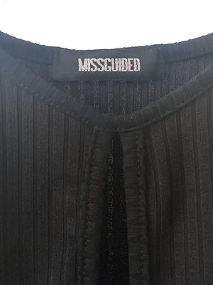 Missguided Bodystocking - 38 / Sort / Kvinde - SassyLAB Secondhand