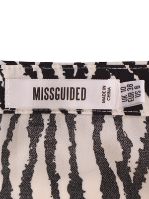 Missguided Kjole - 38 / Hvid / Kvinde - SassyLAB Secondhand