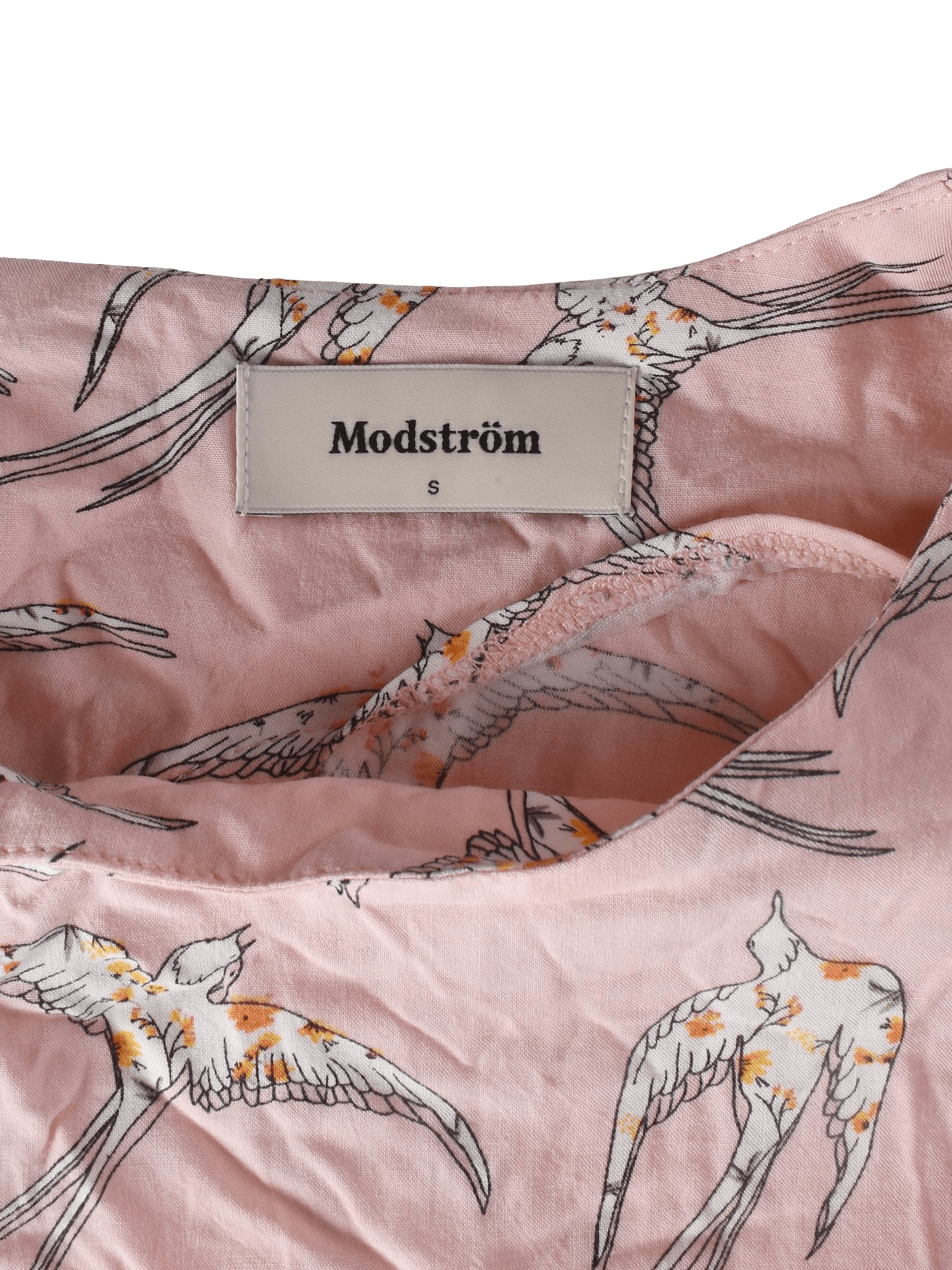 Modström T-Shirt - S / Pink / Kvinde - SassyLAB Secondhand