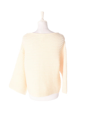 Monki Sweater - S / Hvid / Kvinde - SassyLAB Secondhand