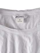 Monki Top - M / Hvid / Kvinde - SassyLAB Secondhand