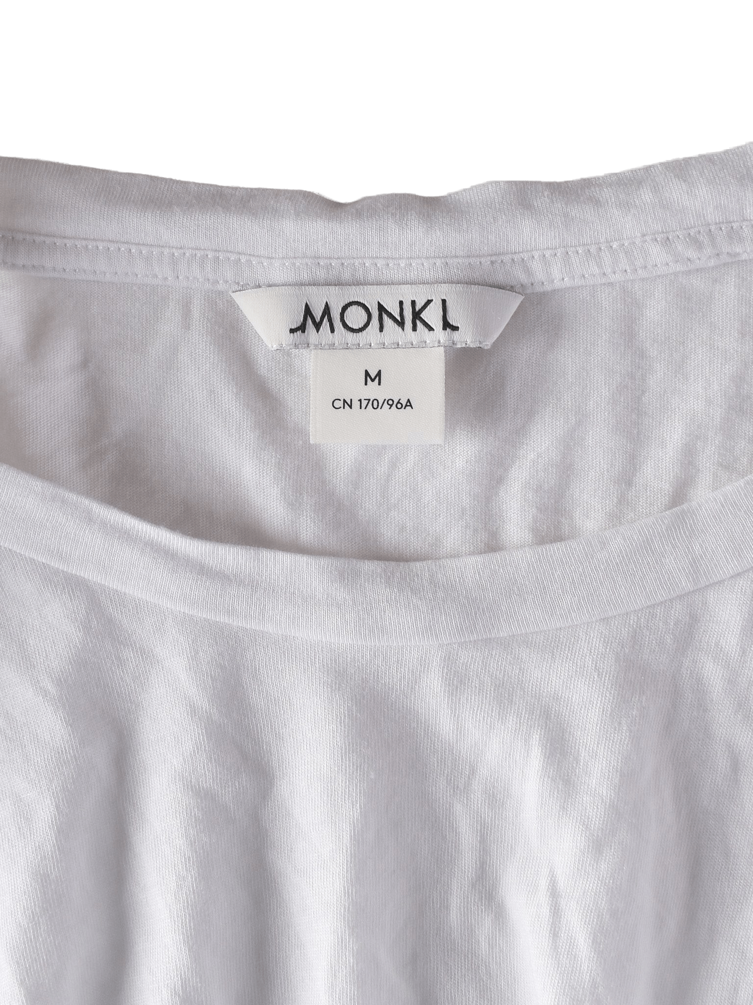 Monki Top - M / Hvid / Kvinde - SassyLAB Secondhand