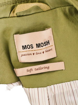 MOS MOSH Blazer - 36 / Grøn / Kvinde - SassyLAB Secondhand