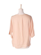 Mos Mosh Bluse - M / Rosa / Kvinde - SassyLAB Secondhand