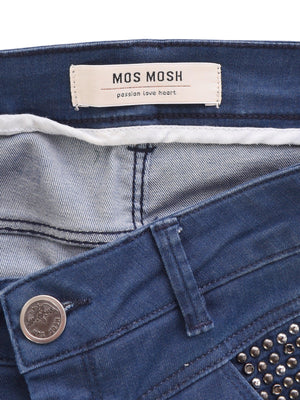 Mos Mosh Jeans - 29 / Blå / Kvinde - SassyLAB Secondhand