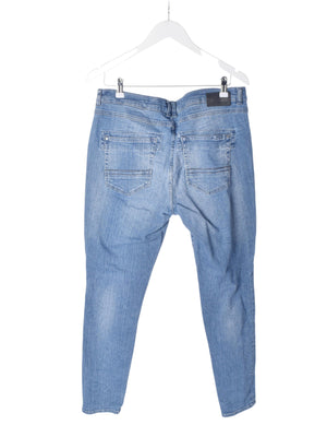 Mos Mosh Jeans - 32 / Blå / Kvinde - SassyLAB Secondhand