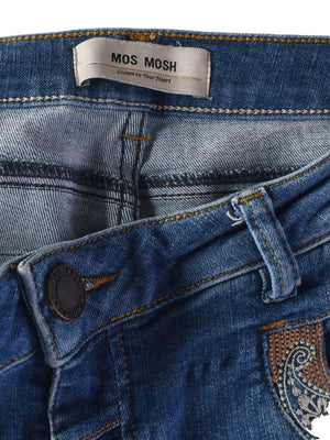 Mos Mosh Jeans - W32 / Blå / Kvinde - SassyLAB Secondhand