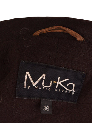 Mu-Ka Jakke - 38 / Brun / Kvinde - SassyLAB Secondhand