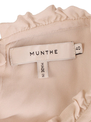 Munthe Bluse - 40 / Beige / Kvinde - SassyLAB Secondhand