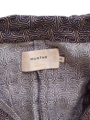 Munthe Skjorte - 40 / Blå / Kvinde - SassyLAB Secondhand