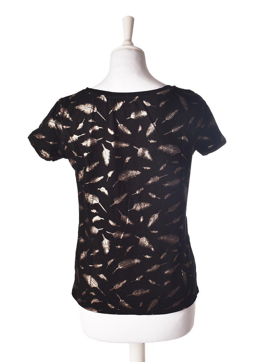 Mystery Jane T-Shirt - M/L / Sort / Kvinde - SassyLAB Secondhand