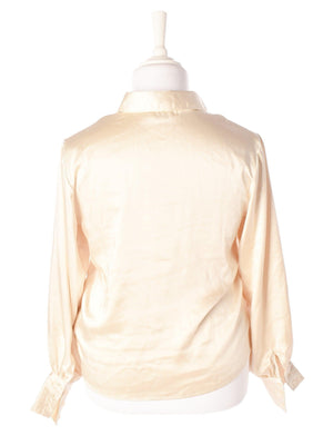 NA-KD Skjorte - 36 / Hvid / Kvinde - SassyLAB Secondhand