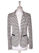 Neo Noir Blazer - S / Hvid / Kvinde - SassyLAB Secondhand