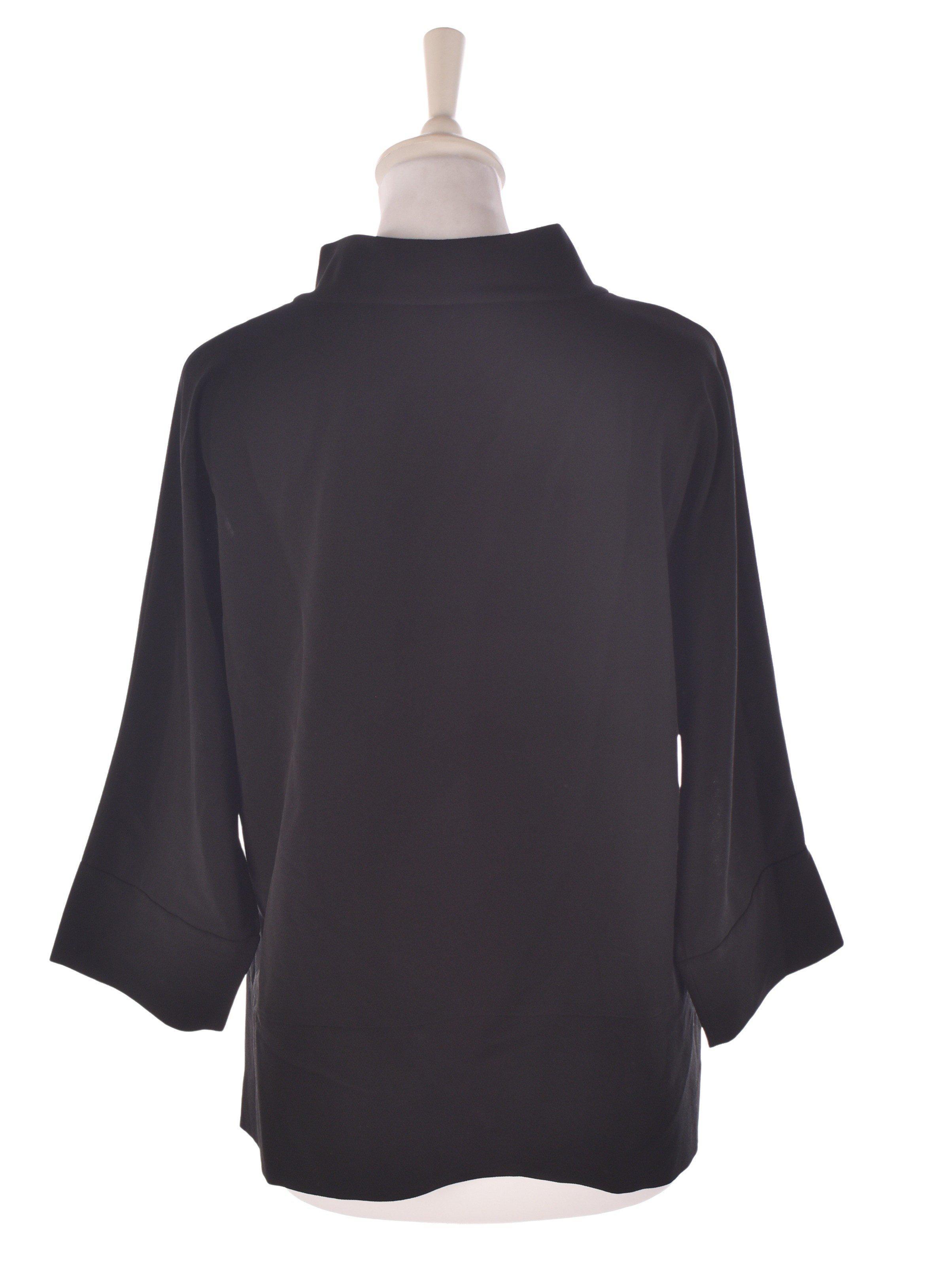 Neo Noir Bluse - L / Sort / Kvinde - SassyLAB Secondhand