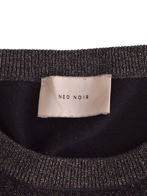 Neo Noir Bluse - S / Sort / Kvinde - SassyLAB Secondhand