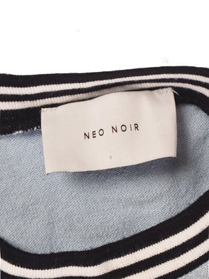Neo Noir Bluse - XS / Blå / Kvinde - SassyLAB Secondhand
