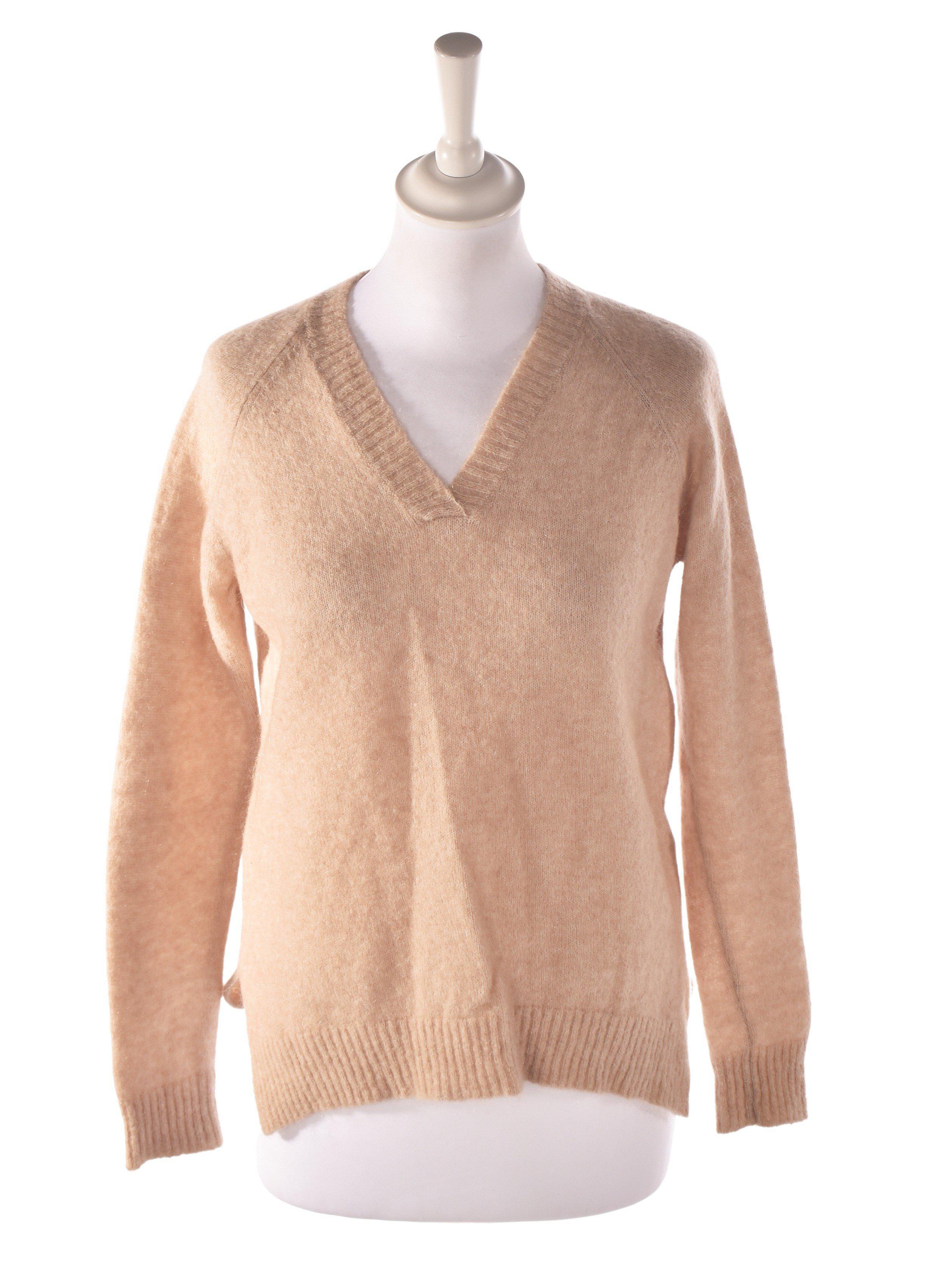 Neo Noir Sweater - XS / Beige / Kvinde - SassyLAB Secondhand