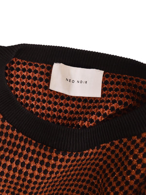 Neo Noir Sweatshirt - S / Orange / Kvinde - SassyLAB Secondhand