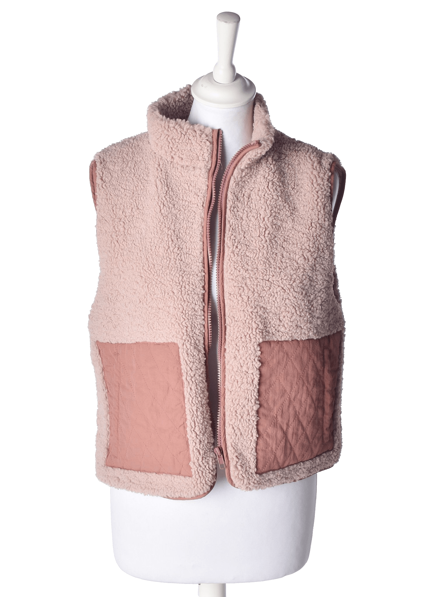 Neo Noir Vest - 34 / Pink / Kvinde - SassyLAB Secondhand