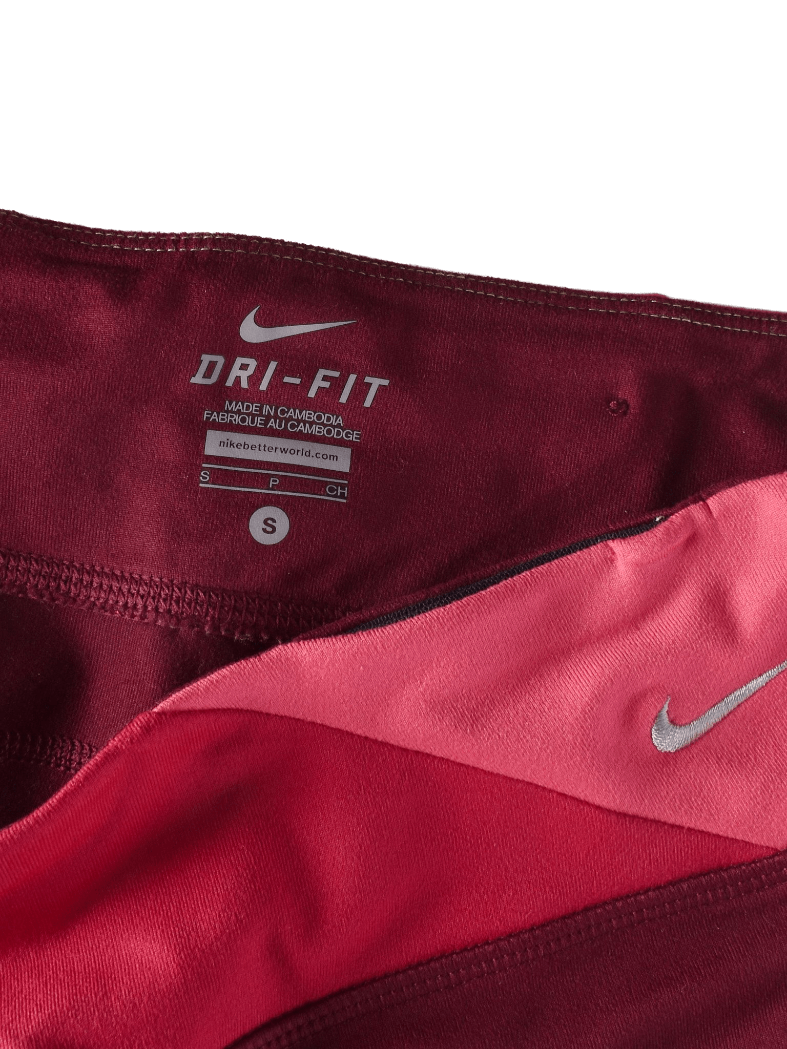 Nike Shorts - S / Rød / Kvinde - SassyLAB Secondhand