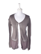 Noa Noa Cardigan - XS / Brun / Kvinde - SassyLAB Secondhand