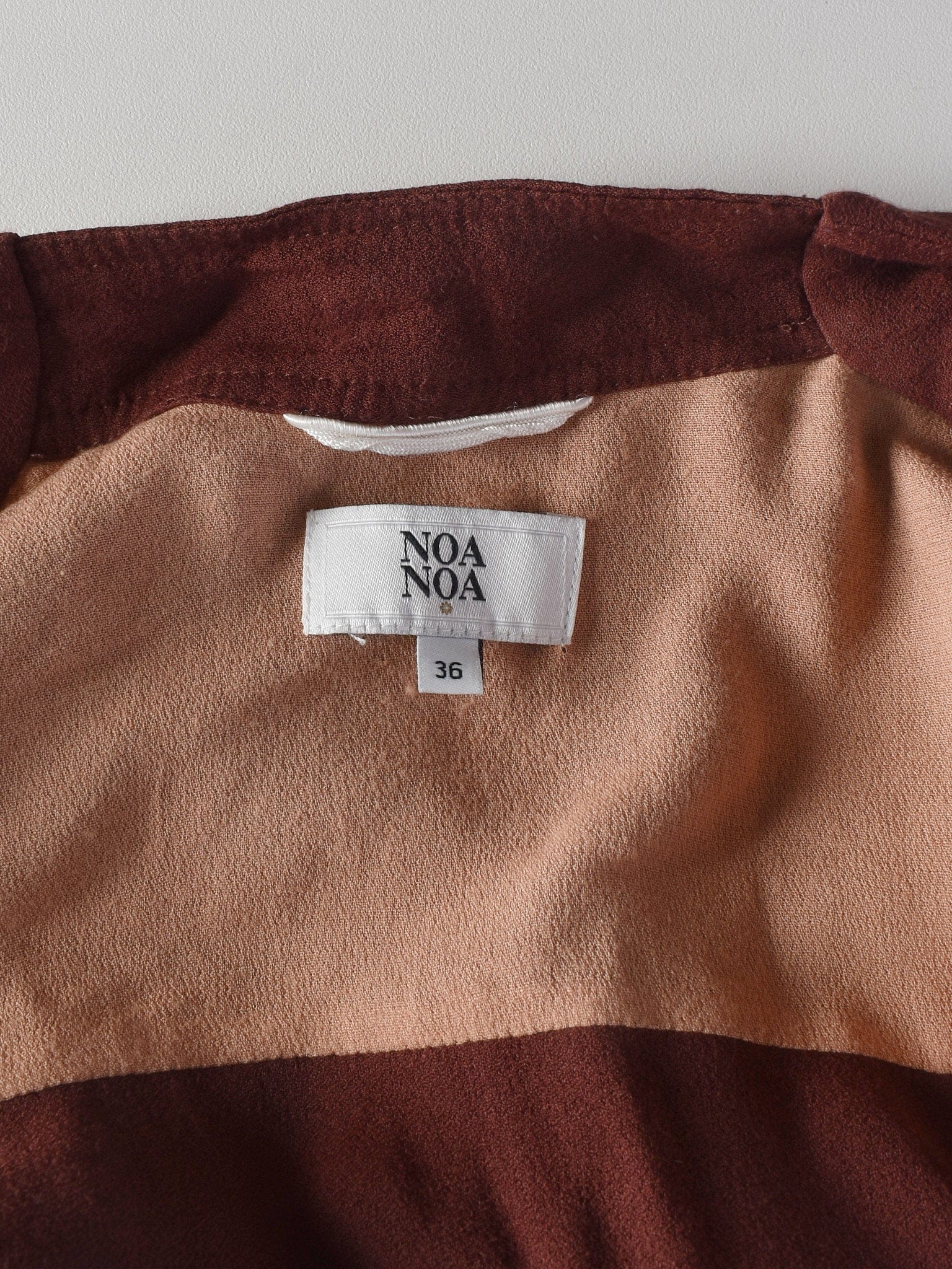 Noa Noa Kjole - 36 / Brun / Kvinde - SassyLAB Secondhand