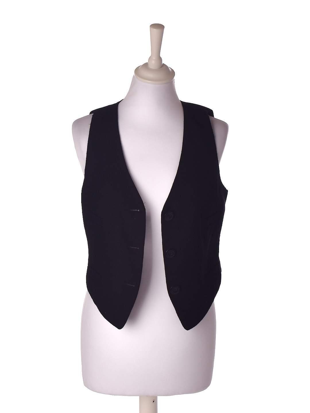 Noa Noa Vest - S / Sort / Kvinde - SassyLAB Secondhand